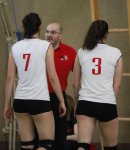 Damenfinale: UAB1-volley16