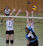 Damenfinale: UAB1-volley16
