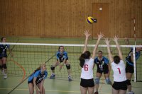 Damenfinale: UAB1-volley16