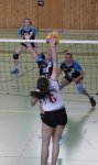 Damenfinale: UAB1-volley16