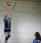 Damenfinale: UAB1-volley16