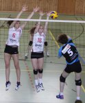 Damenfinale: UAB1-volley16