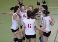 Damenfinale: UAB1-volley16