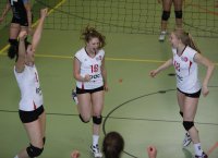 Damenfinale: UAB1-volley16