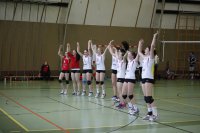 Damenfinale: UAB1-volley16